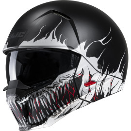 CASCO JET HJC i20 SCRAW - Nero/Grigio