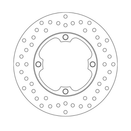 DISCO FRENO POSTERIORE NEWFREN per HONDA SH 350 / ABS (2021-2023>)