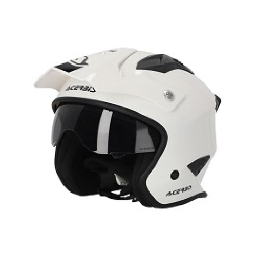 CASCO JET ARIA 22-06 ACERBIS - BIANCO -