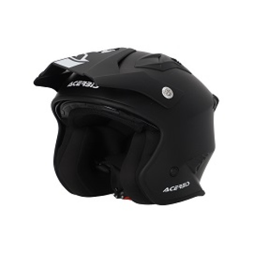 CASCO JET ARIA 22-06 ACERBIS - NERO OPACO -