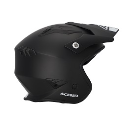 CASCO JET ARIA 22-06 ACERBIS - NERO OPACO -