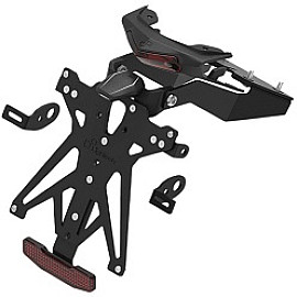 KIT PORTA TARGA REGOLABILE LIGHTECH PER SUZUKI GSX-8R (2024)  / GSX-8S (2023>) COMPLETO DI LUCE TARGA E CATADIOTTRO