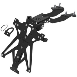 KIT PORTA TARGA REGOLABILE LIGHTECH per YAMAHA MT-09 Tracer / TRACER 9 GT (2021-2024)