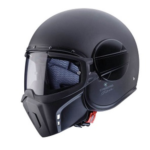CASCO CABERG GHOST X FIBRA DI VETRO NERO OPACO
