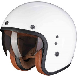 CASCO JET SCORPION BELFAST EVO LUXE WHITE 