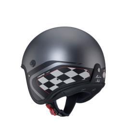 CASCO JET CABERG FREERIDE X DAYTONA MATT METAL GREY / BLACK /  WHITE