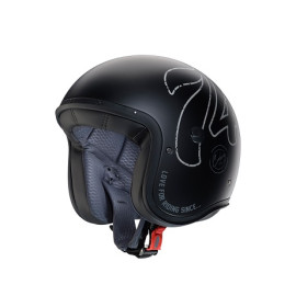 CASCO JET CABERG FREERIDE X 74 MATT BLACK / ANTRACITE