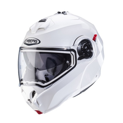 Casco Modulare Caberg Duke Evo Bianco Metallizzato