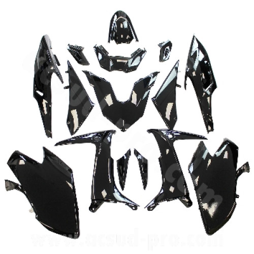 KIT CARENE 15 PEZZI CARENA YAMAHA TMAX 560CC (2020-2021) NERO LUCIDO CARENE 