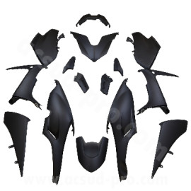 KIT CARENE 15 PEZZI CARENA YAMAHA TMAX 560CC (2020-2021) NERO OPACO 
