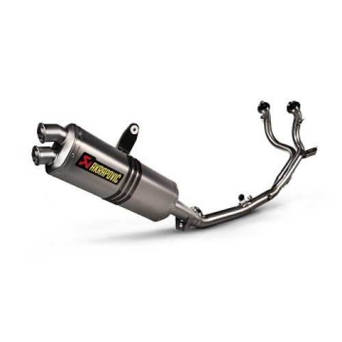 SCARICO COMPLETO AKRAPOVIC Non Omologato per HONDA CRF1100L AFRICA TWIN ADVENTURE SPORTS 2020-25 Racing Line (Titanium) - for Adventure Sports