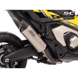 TERMINALE DI SCARICO OMOLOGATO OVALE TITANIO SC PROJECT PER HONDA X-ADV 750 (2025)