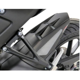 Parafango Posteriore in ABS POWERBRONZE  nero con griglia argento per  YAMAHA YZF-R 125 (2019-2023)