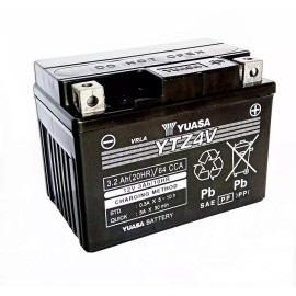 BATTERIA YUASA YTZ4V (SIGILLATA CON ACIDO A CORREDO) 12V-3,0AH per YAMAHA YZF R / YZF R ABS (2019-2022)