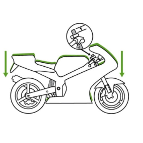 Kit Abbassamento Sella METISSE - APRILIA Tuono 125 (E5) (2021-2025)