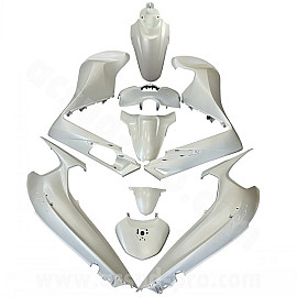 KIT CARENE 9 PEZZI PER HONDA SH 350CC 2021-2024 BIANCO NHB44 TIPO ORIGINALE