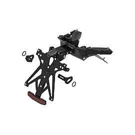 Porta Targa Regolabile Lightech per Honda XAD-V 750 2021-2025>  CON LUCE TARGA E CATADIOTRO