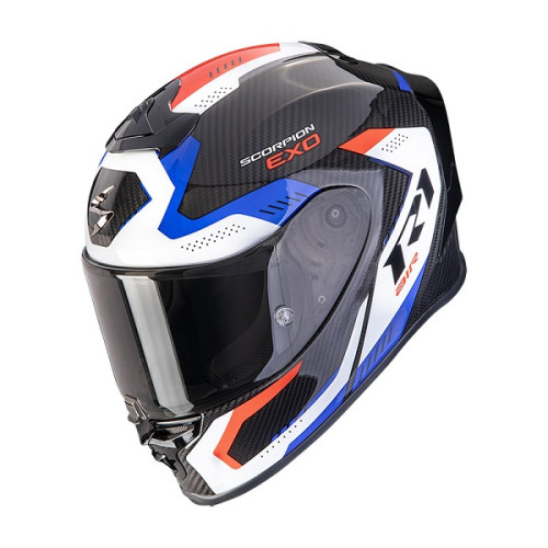 Casco Integrale SCORPION Exo-R1 Evo Carbon Air Propel Black / White / Red