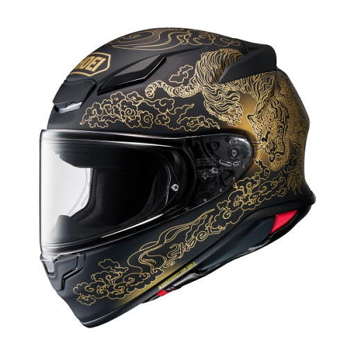 Casco Integrale Shoei NXR 2 Fearless TC-5 MATT BLACK GOLD 