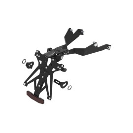 Kit Porta Targa Regolabile LIGHTECH per Honda CB 650 R (2024-2026)