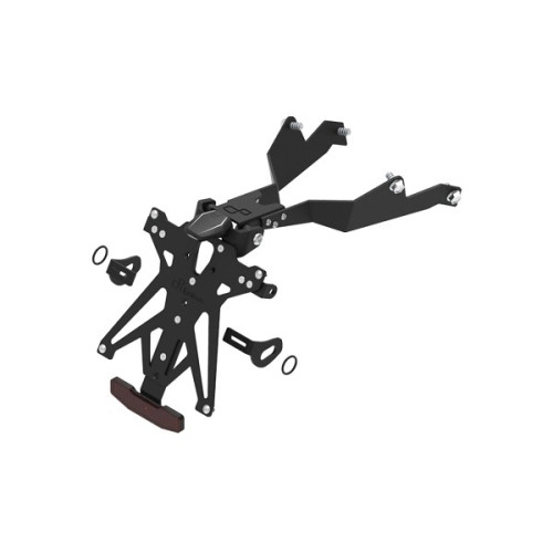 Kit Porta Targa Regolabile LIGHTECH per Honda CB 650 R (2024-2026)