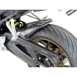 Parafango Posteriore in ABS nero opaco con griglia argento  PER HONDA CB 650 R (2019-2026)