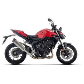 Terminale di Scarico Indy Race EVO Titanio con fondello Carby Omologato per HONDA CB 1000 HORNET (2025-2026)