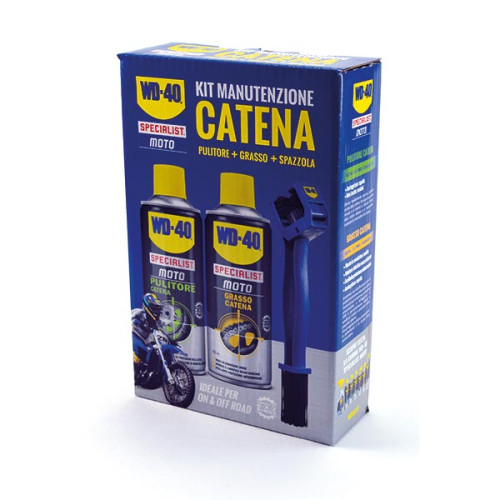 WD-40 KIT MANUTENZIONE CATENA (CARTONE da 6 KIT)