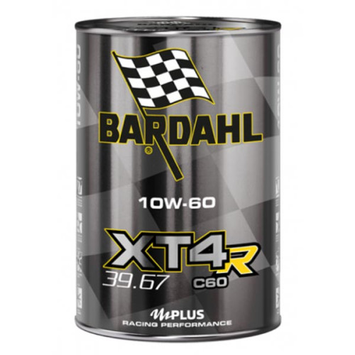 BARDAHL OLIO MOTORE 4T XT4-R C60 RACING 39.67 10W-60 (Cartone 12x1L)