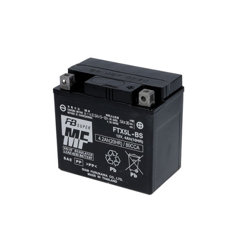 BATTERIA FURUKAWA FTX5L-BS 12V-4AH (ATTIVATA - ACTIVATED)