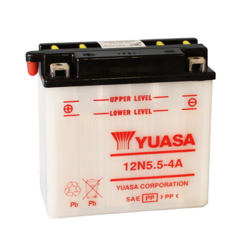 BATTERIA YUASA 12N5.5-4A 12V-6AH