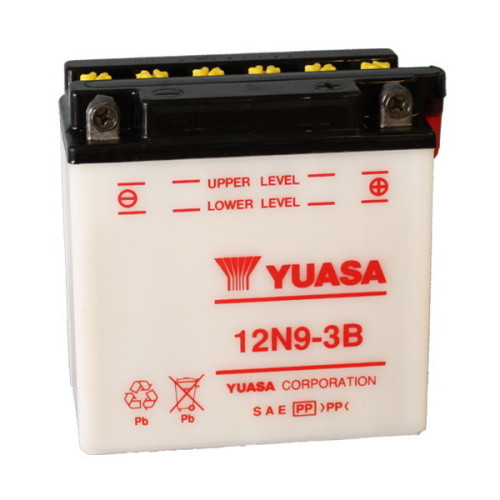BATTERIA YUASA 12N9-3B 12V-9AH