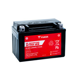 BATTERIA YUASA STR9-BS 12V-8AH (SIGILLATA CON ACIDO A CORREDO)