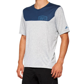 AIRMATIC MAGLIA A MANICHE CORTE GREY/MIDNIGHT - XL