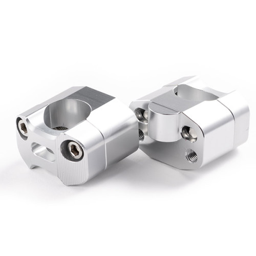 ADATTATORE UP DESIGN PER DIAMETRO 22/28 MM, ALTEZZA +25MM ALLUMINIO