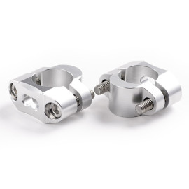 ADATTATORE UP DESIGN PER DIAMETRO 28/28 MM, ALTEZZA +10MM ALLUMINIO
