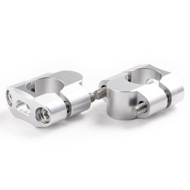 ADATTATORE UP DESIGN PER DIAMETRO 28/28 MM, ALTEZZA +20MM ALLUMINIO