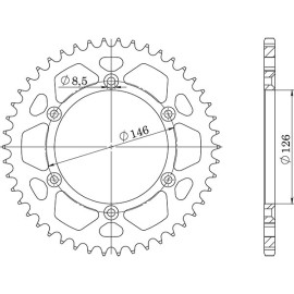 CORONA IN ACCIAIO P520 - Z48 (DIS.14203)