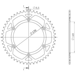 CORONA IN ACCIAIO P520 - Z48 (DIS.14801)