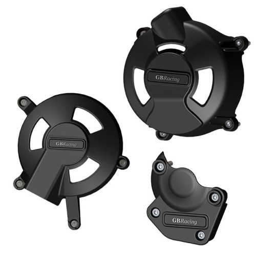 PROTEZIONE SET COMPLETO ALTERNATORE + FRIZIONE + PICK-UP GB RACING PER  TRIUMPH 675 (2006-2011) Triumph Street Triple (R) 2007-2010