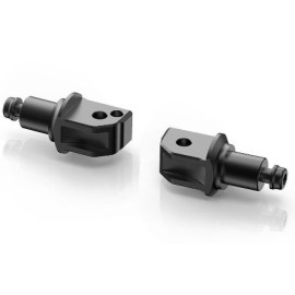 Rizoma Coppia di adattatori per pedivelle comandi originali OEM Passeggero per BMW S 1000 RR (2010>) - K 1300 R (2009>)