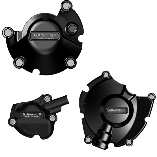 KIT PROTEZIONE CARTER GB RACING ALTERNATORE + FRIZIONE + PICK-UP per YAMAHA R1 (2015-2017)