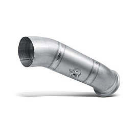 TUBO DI RACCORDO (TITANIO) AKRAPOVIC NON OMOLOGATO per DUCATI HYPERMOTARD E HYPERSTRADA (2013-2017>)