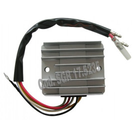 Regolatore di Tensione Giapponese SH 590A-13 - 12V - CC  TRIFASE - 5 CAVI per SUZUKI GS 750 E/L (1980/1982) / GS 750 S (1982/1983) / GSX 750 S (1982/1983) / GS 850 G/GL (1980/1983) / GS 1000 E (1980) / GS 1000 S (1980/1982) / GS 1000 G/GL (1980/1981)