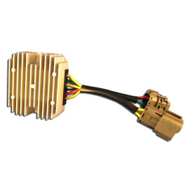 Regolatore di Tensione 12V/35A - CC - TRIFASE - 6 CAVI - c/2 connettori grigi per KYMCO ATV/UTV / MXU 500 2X4/4X4 (2005/2010) / UXV 500 (2008/2010)