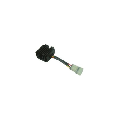 Regolatore di Tensione 12V/10A - CC - MONOFASE - 5CAVI - c/connettore - 5 FASTON MINI per KYMCO ATV / MXER 125/150/EURO2 (2002/2006)