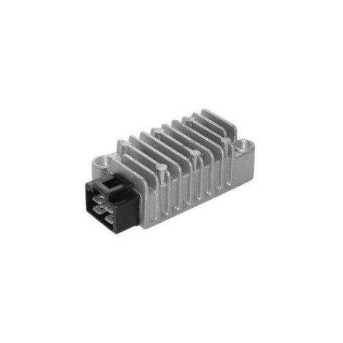 Regolatore di Tensione 12V/35A - CC - TRIFASE - 4 FASTON per YAMAHA TW 125 (1999/2003) / WR 125 R/X (2009/2010) / TZ 125 (1999/2000) / TZ 250 / TW 200 (2004) / XG TRICKER (2003) / XV250/VIRAGO (1989/1992) / RD 350 LCF (1986) / RD 500 LC (1984/1986)