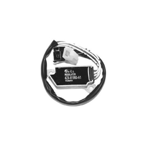 Regolatore di Tensione 12V/35A - CC - TRIFASE - CABLAGGIO C/CONNETTORI - 4 CAVI per YAMAHA 535 XV VIRAGO/SE (1988/1996) / 750 XV VIRAGO (1984/1997) / 1000 XV VIRAGO/SE (1984/1988) / 1100 XV VIRAGO (1989/1996) /M 1200 V-MAX (1986/1995)
