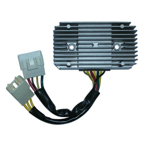 Regolatore di Tensione TRIFASE 12V - CC - 7 CAVI - C/2 CONNETTORI per SYM 250 GTS JOYMAX/I EURO3 (2006/2008) / 300GTS JOY MAX EVO EURO 3 (2009/2010)