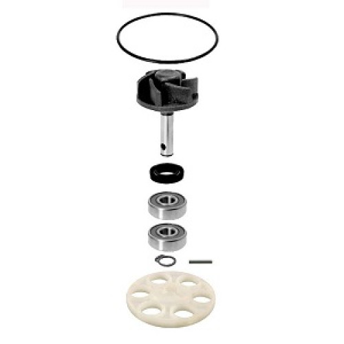 KIT REVISIONE POMPA ACQUA CON PULEGGIA per YAMAHA AEROX 50 - APRILIA SONIC 50 - GULLIVER 50 - MALAGUTI F12 PHANTOM 50
